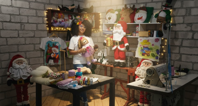 Zulia Fontalvo en taller